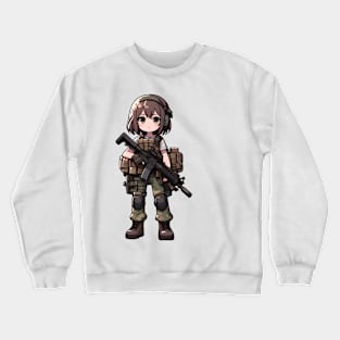 Tactical Girl Crewneck Sweatshirt